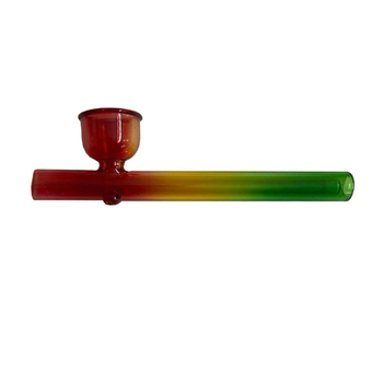 Трубка Rasta Tube 10 см - Трубки - стеклянные - Магазин домашних увлечений homehobbyshop.ru